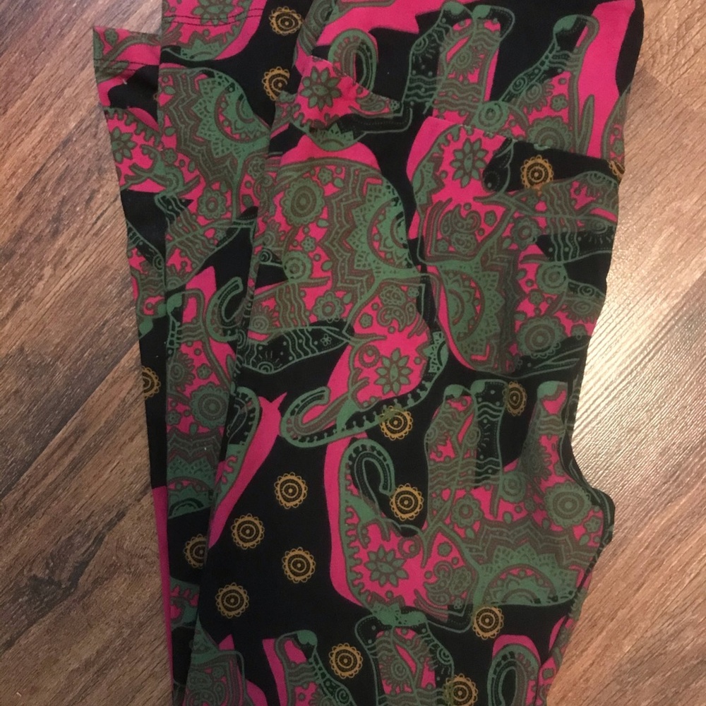 LuLaRoe Elephant leggings OS NWOT
